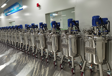 不銹鋼加熱攪拌罐的應用