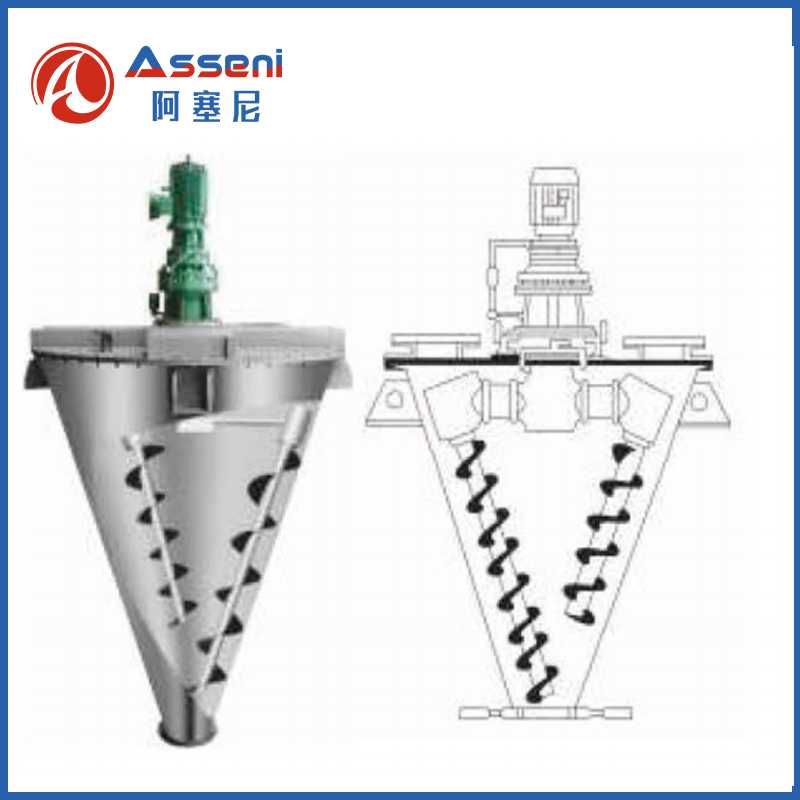 雙螺帶錐形混合機(jī)-無錫阿塞尼科技有限公司