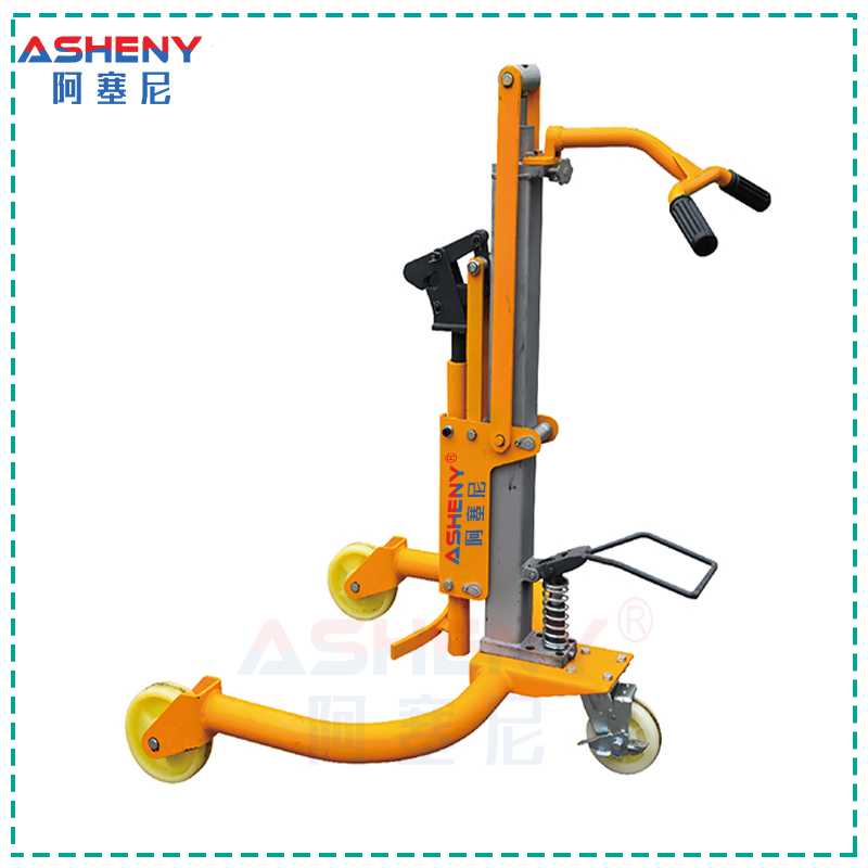 YTC300A油桶搬運車氣動裝卸翻轉(zhuǎn)倒料車