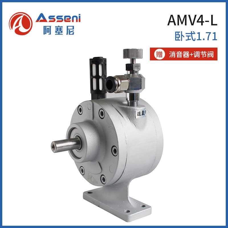 AMV4-L葉片式氣動(dòng)馬達(dá)大扭矩高速減速馬達(dá)-無(wú)錫阿塞尼科技有限公司