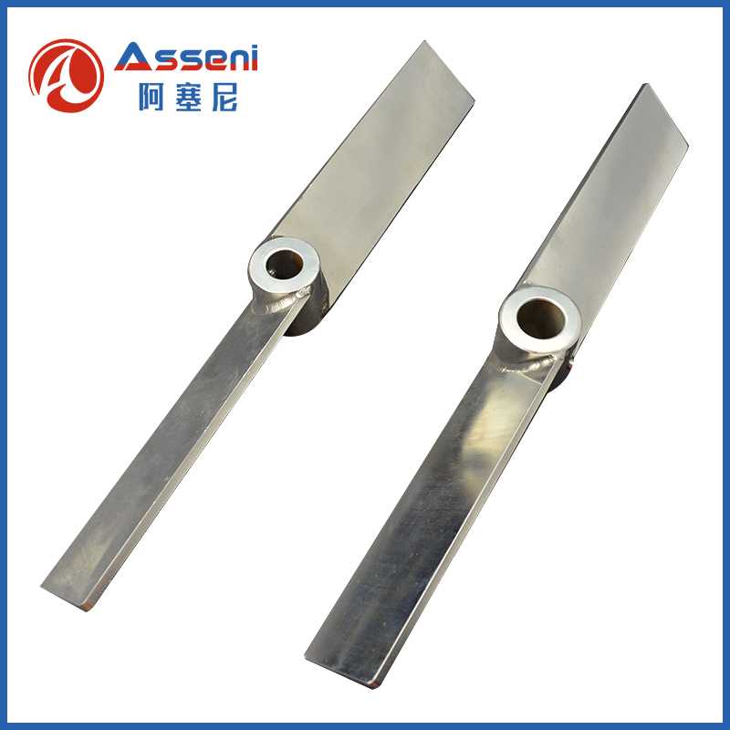 不銹鋼一字二葉型攪拌槳葉-無錫阿塞尼科技有限公司