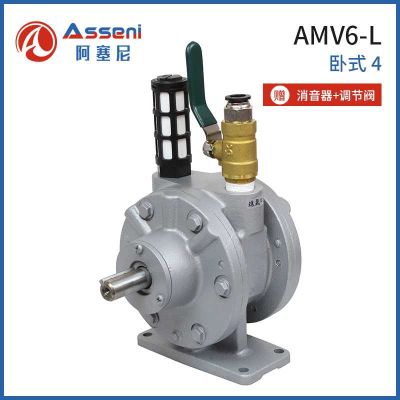 AMV6-L葉片式氣動(dòng)馬達(dá)大扭矩高速減速馬達(dá)-無(wú)錫阿塞尼科技有限公司